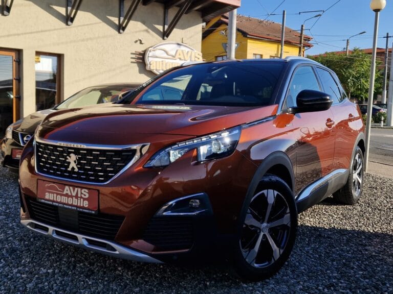 PEUGEOT 3008 rulat la parc auto Arad - AVIS Automobile